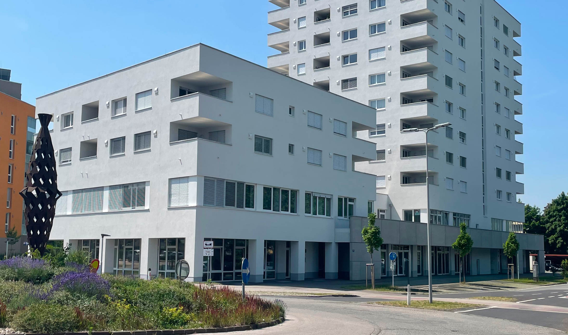 Außenansicht Praxis Leonding